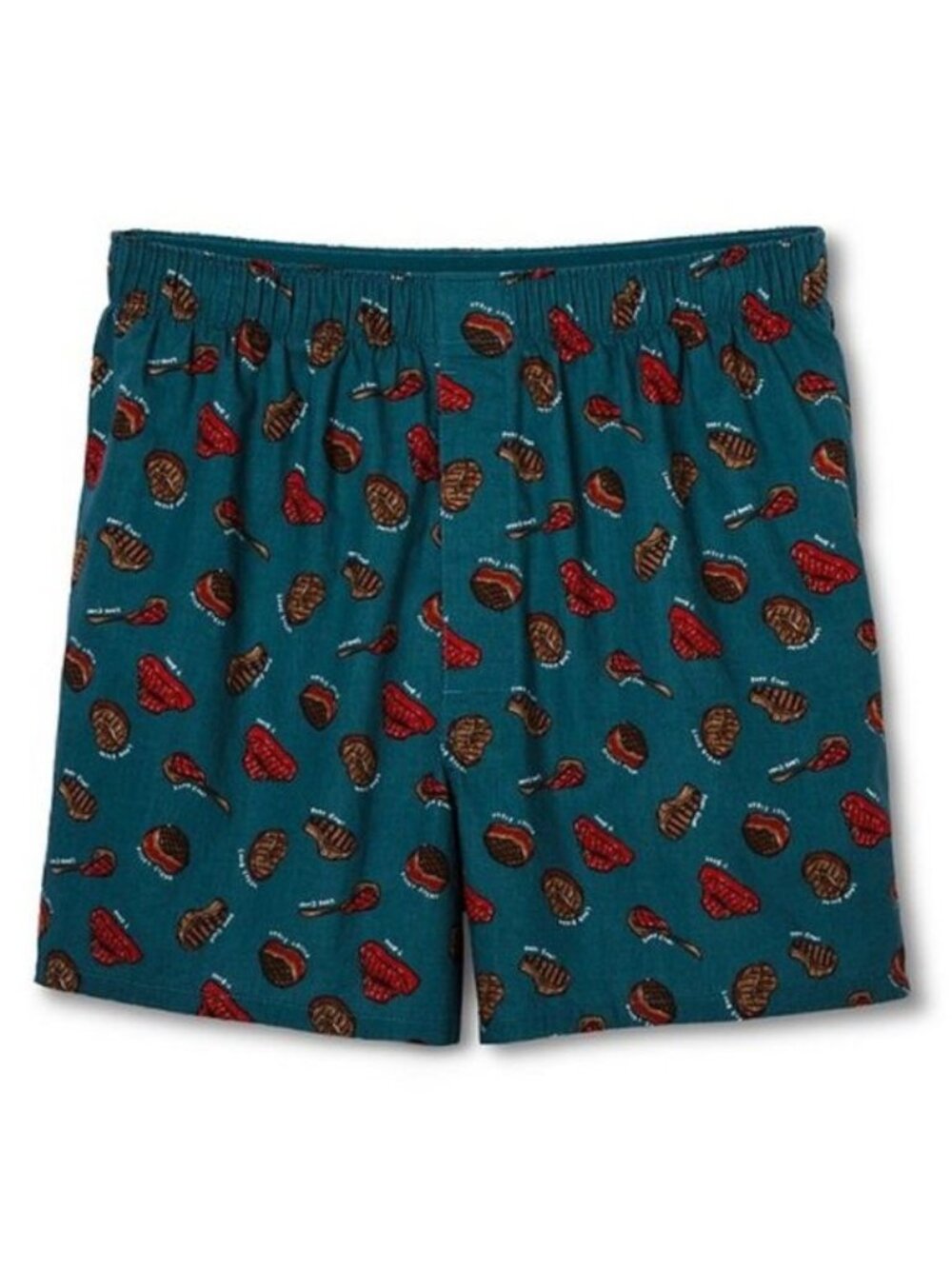 Mossimo S 28 30 Mens Slim-fit boxers Meats Lamb Chop Pork Steak T-Bone NEW